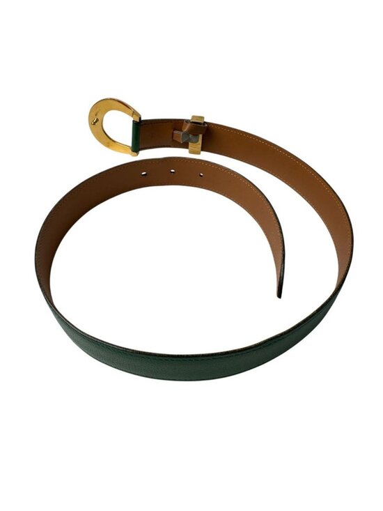 Hermes Horse Schubert Horseshoe GD 70 Vintage Belt main image 4